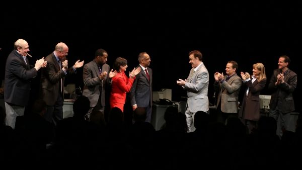 Michael Gaston, Courtney B. Vance, George C. Wolfe, Maura Tierney, Tom Hanks, Peter S Photo