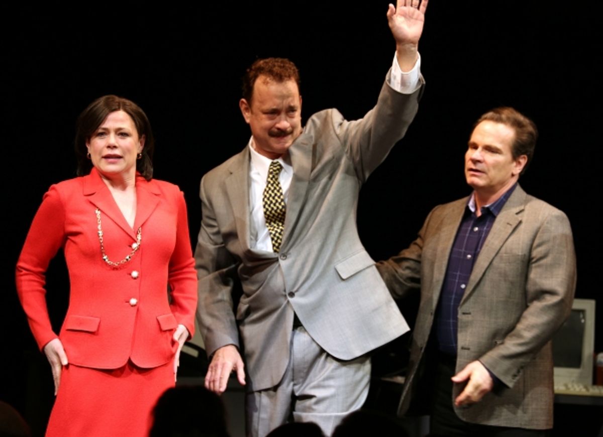 Maura Tierney, Tom Hanks, Peter Scolari &amp; Cast at 