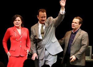Maura Tierney, Tom Hanks, Peter Scolari & Cast @ BroadwayWorld Maura Tierney, Tom Hanks, Peter Scolari & Cast Photo