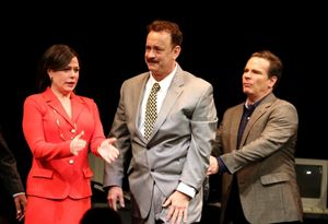 Maura Tierney, Tom Hanks, Peter Scolari & Cast @ BroadwayWorld Maura Tierney, Tom Hanks, Peter Scolari & Cast Photo