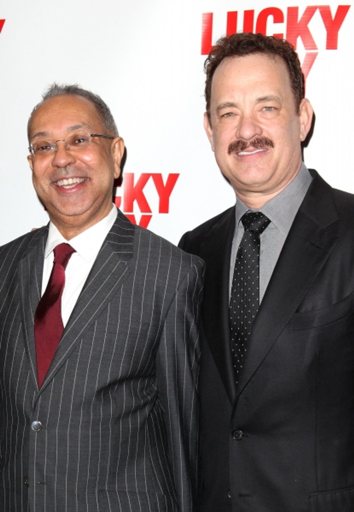 Director George C. Wolfe &amp; Tom Hanks at 