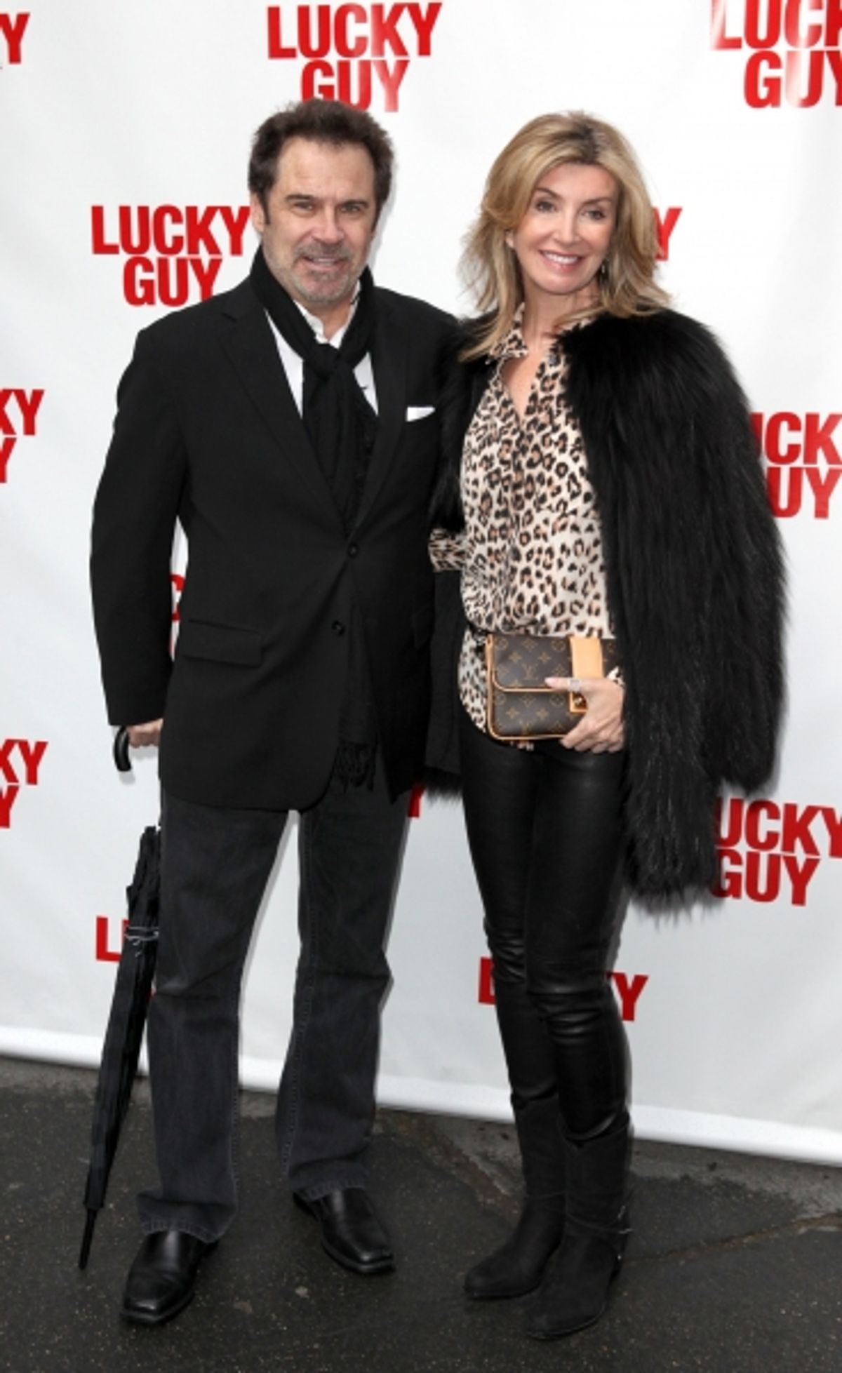 Dennis Miller &amp; wife Carolyn Miller at 