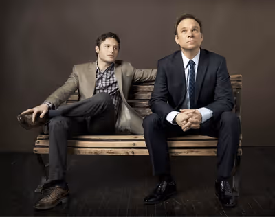 Bobby Steggert and Norbert Leo Butz  Photo