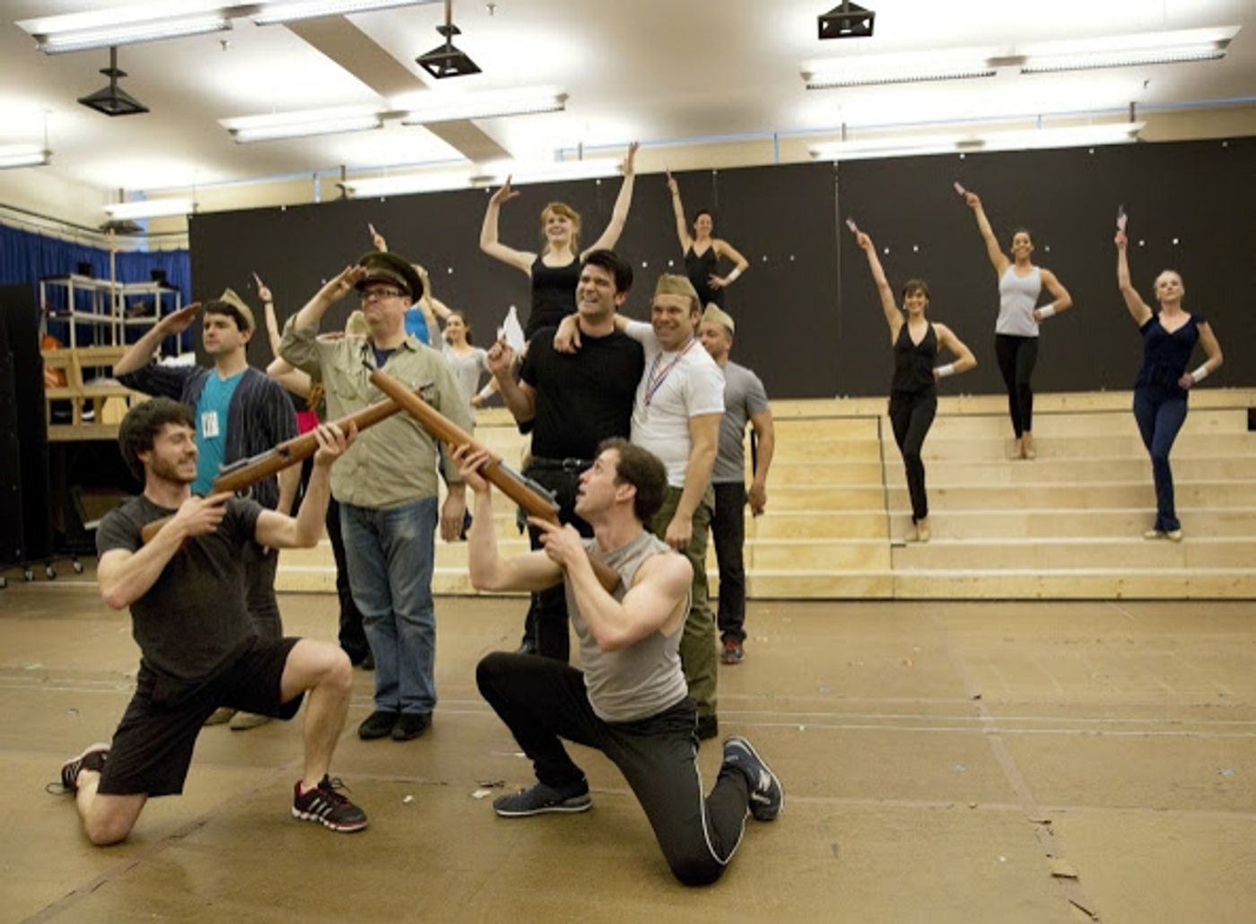 Photo Flash: Sneak Peek at Norbert Leo Butz, Kate Baldwin & More in Rehearsal for BIG FISH Photo Flash: Sneak Peek at Norbert Leo Butz, Kate Baldwin & More in Rehearsal for BIG FISH Image