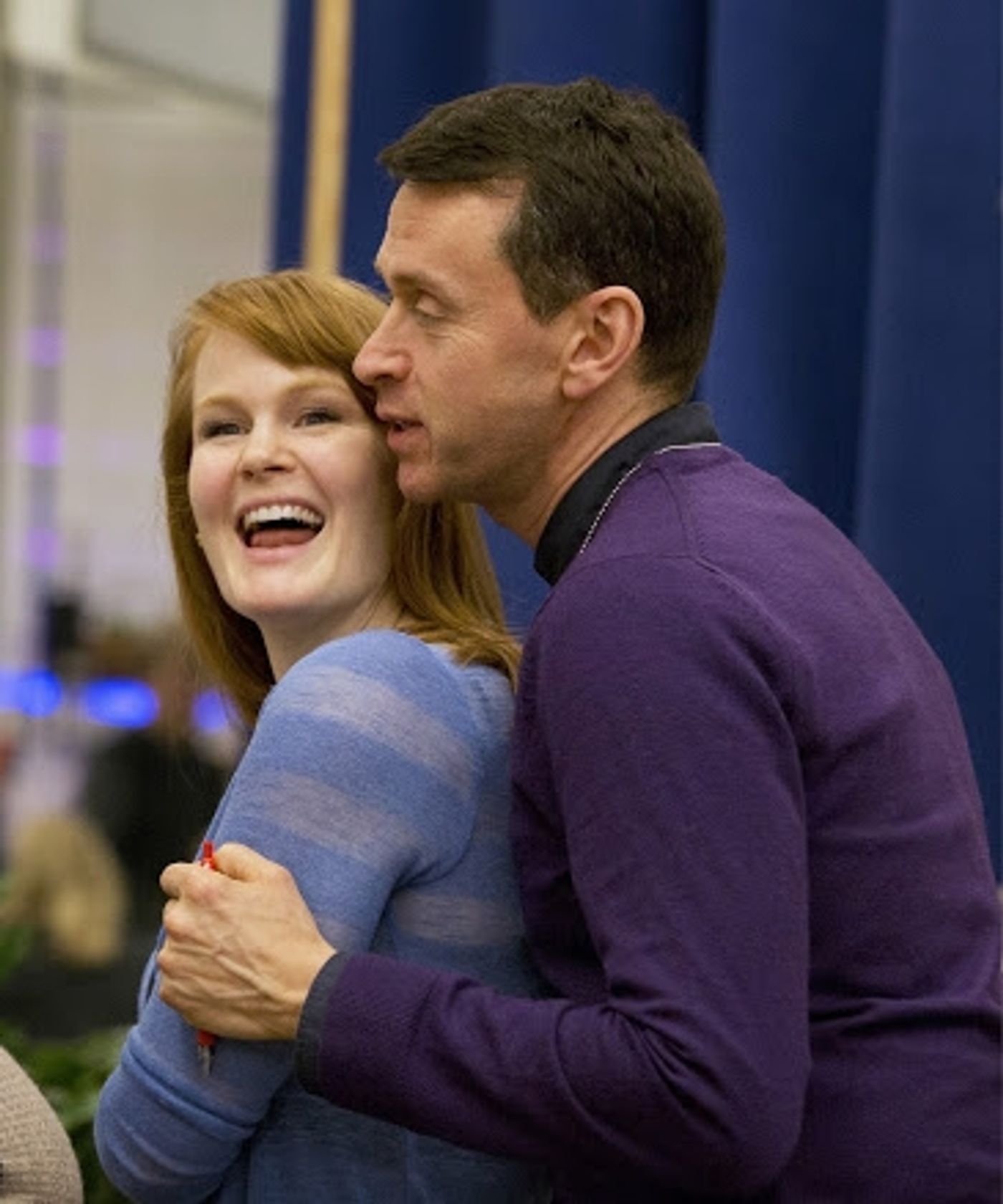 Photo Flash: Sneak Peek at Norbert Leo Butz, Kate Baldwin & More in Rehearsal for BIG FISH Photo Flash: Sneak Peek at Norbert Leo Butz, Kate Baldwin & More in Rehearsal for BIG FISH Image