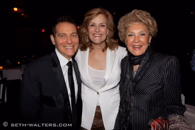 Michael Feinstein, Karen Mason and Ginny Mancini Photo