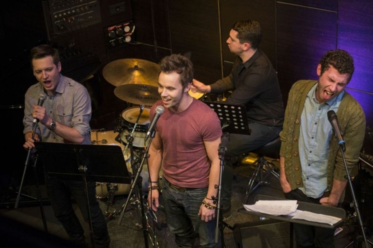 Sam Lupton, Michael Pickering and Andy Coxon at 