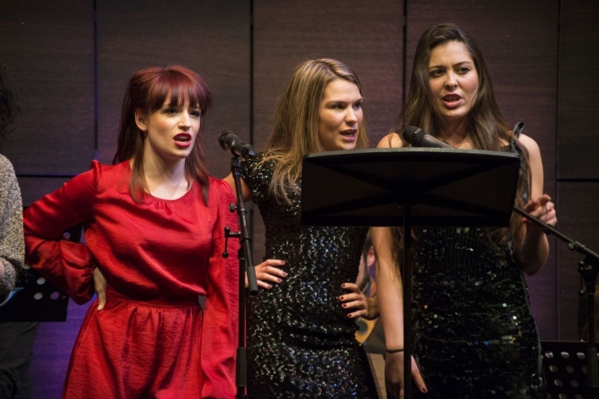 Tash Holway, Natalie Bush and Sarah Naudi at 