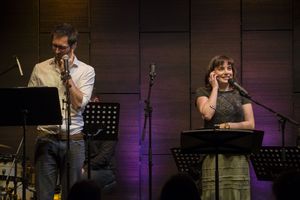 Tom Parsons and Rebecca Trehearn @ BroadwayWorld Tom Parsons and Rebecca Trehearn Photo