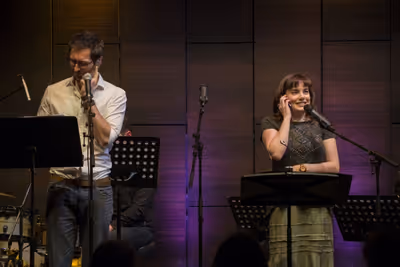 Tom Parsons and Rebecca Trehearn Photo