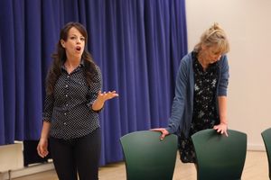 Leslie Kritzer & Catherine Cox @ BroadwayWorld Leslie Kritzer & Catherine Cox Photo