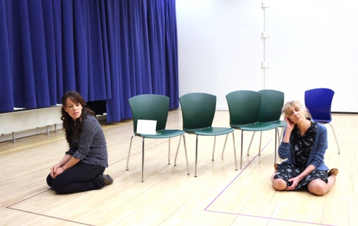 Photo Coverage: In Rehearsal with the Cast of THE MEMORY SHOW!  Image