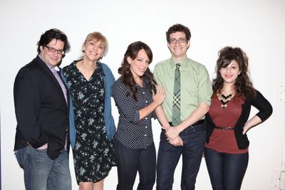 Joe Calarco, Catherine Cox, Leslie Kritzer, Zach Redler & Sara Cooper Photo