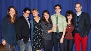 Joe Calarco, Catherine Cox, Leslie Kritzer, Zach Redler, Sara Cooper & Jack Cummings  Photo