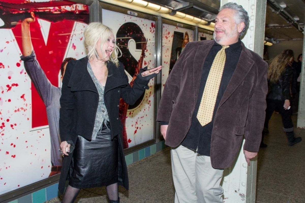 Cyndi Lauper, Harvey Fierstein at 