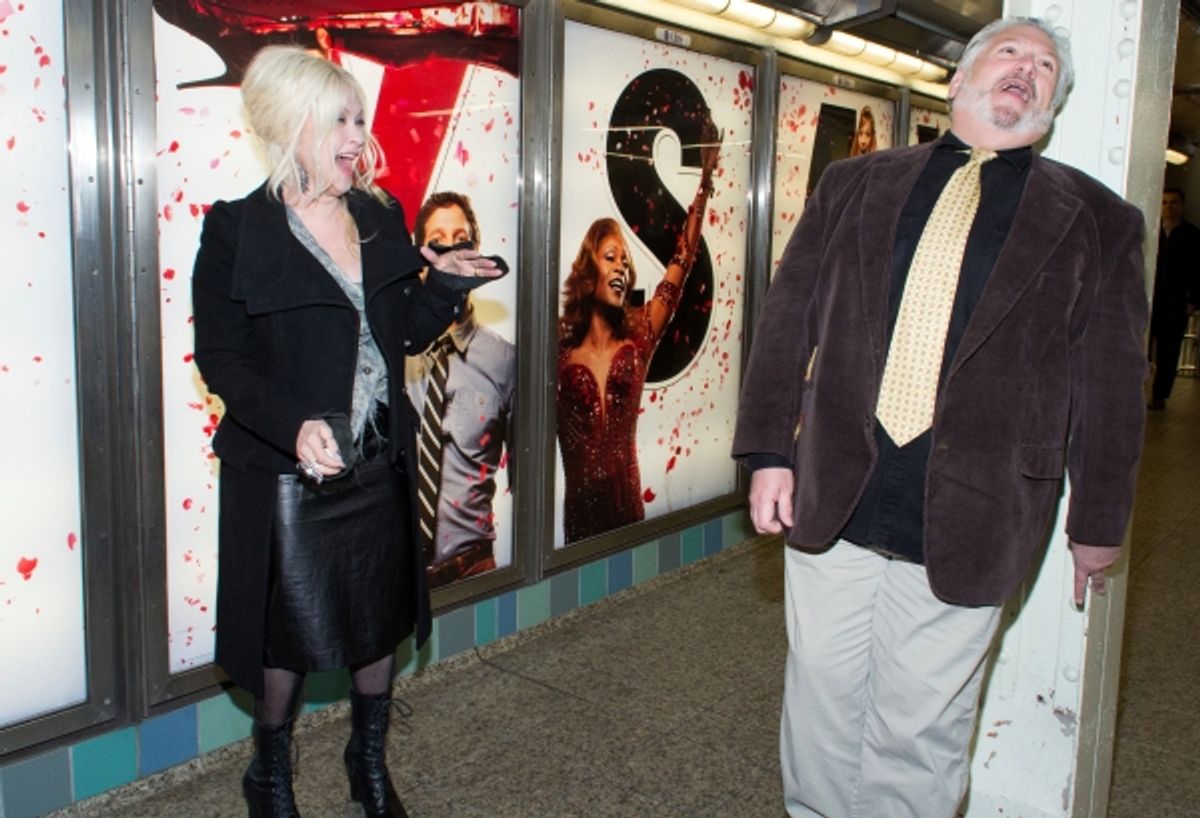 Cyndi Lauper, Harvey Fierstein at 