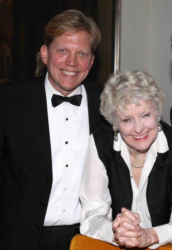 Rob Bowman & Elaine Stritch  Photo