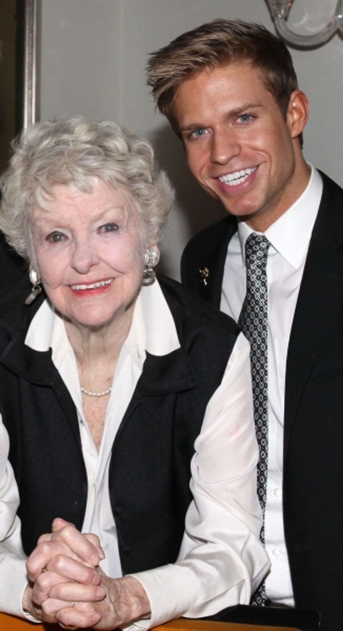 Elaine Stritch & Hunter Ryan Herdlicka at 