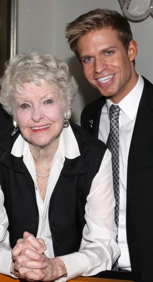 Elaine Stritch & Hunter Ryan Herdlicka Photo