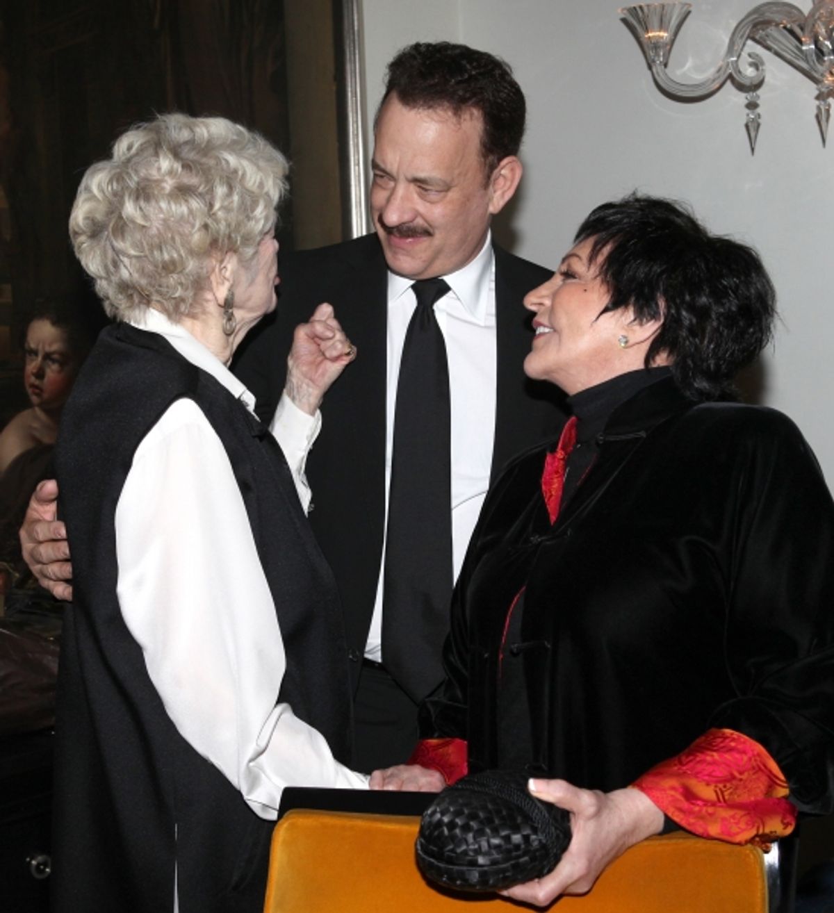 Elaine Stritch, Tom Hanks & Liza Minnelli  at 