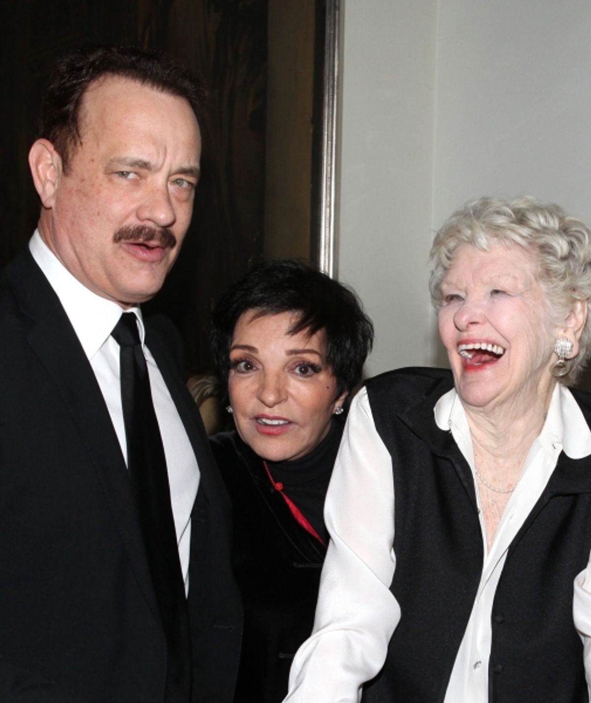 Tom Hanks, Liza Minnelli, Elaine Stritch at 