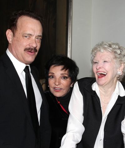 Tom Hanks, Liza Minnelli, Elaine Stritch Photo