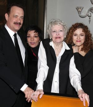 Tom Hanks, Liza Minnelli, Elaine Stritch, Bernadette Peters @ BroadwayWorld Tom Hanks, Liza Minnelli, Elaine Stritch, Bernadette Peters Photo