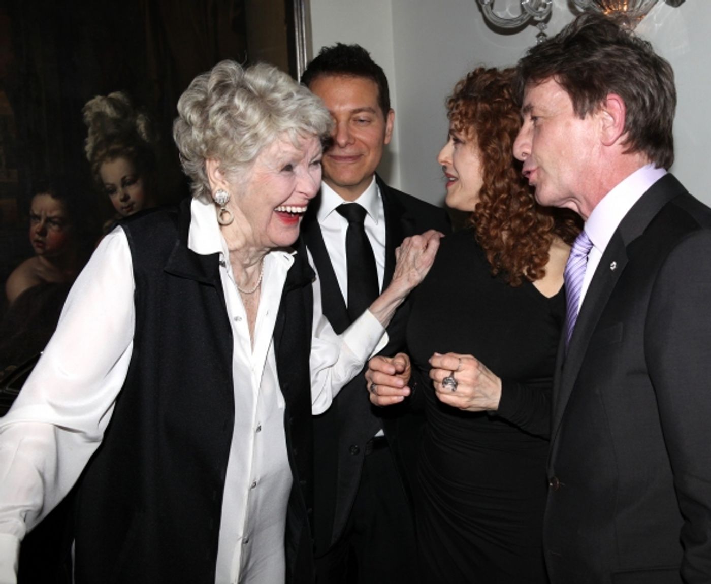 Photo Coverage: The Stars Come Out for Elaine Stritch's Farewell Cabaret - Movin' Over and Out Image