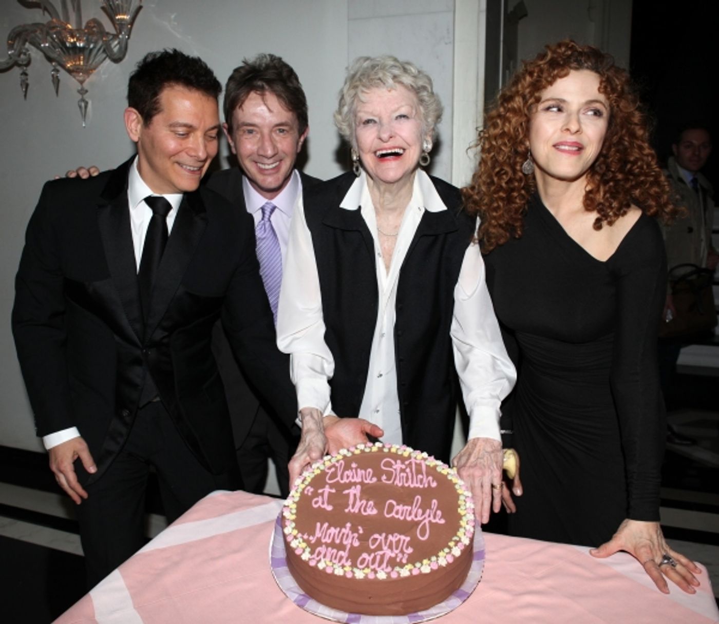 Photo Coverage: The Stars Come Out for Elaine Stritch's Farewell Cabaret - Movin' Over and Out Image