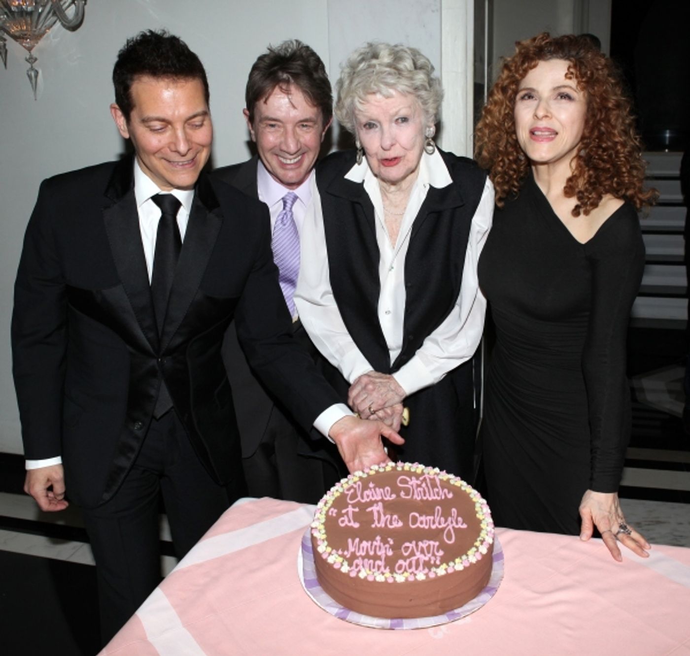 Photo Coverage: The Stars Come Out for Elaine Stritch's Farewell Cabaret - Movin' Over and Out Image