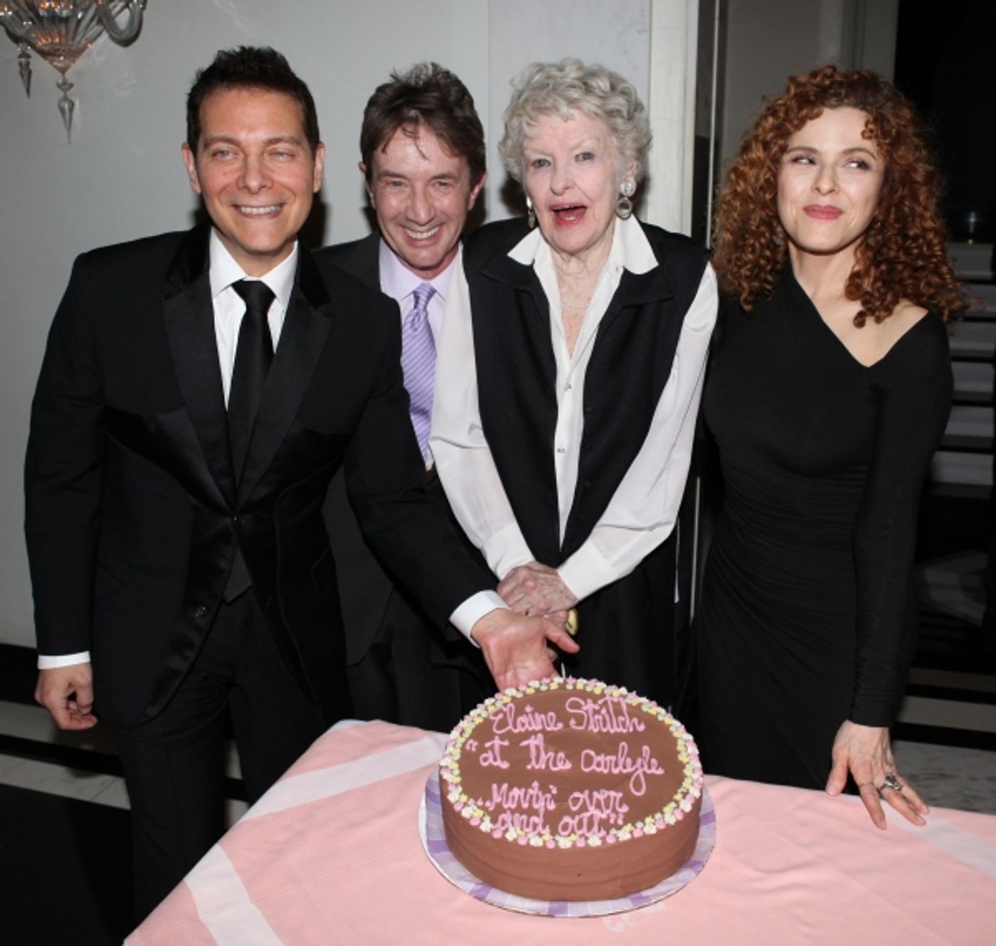 Photo Coverage: The Stars Come Out for Elaine Stritch's Farewell Cabaret - Movin' Over and Out Image