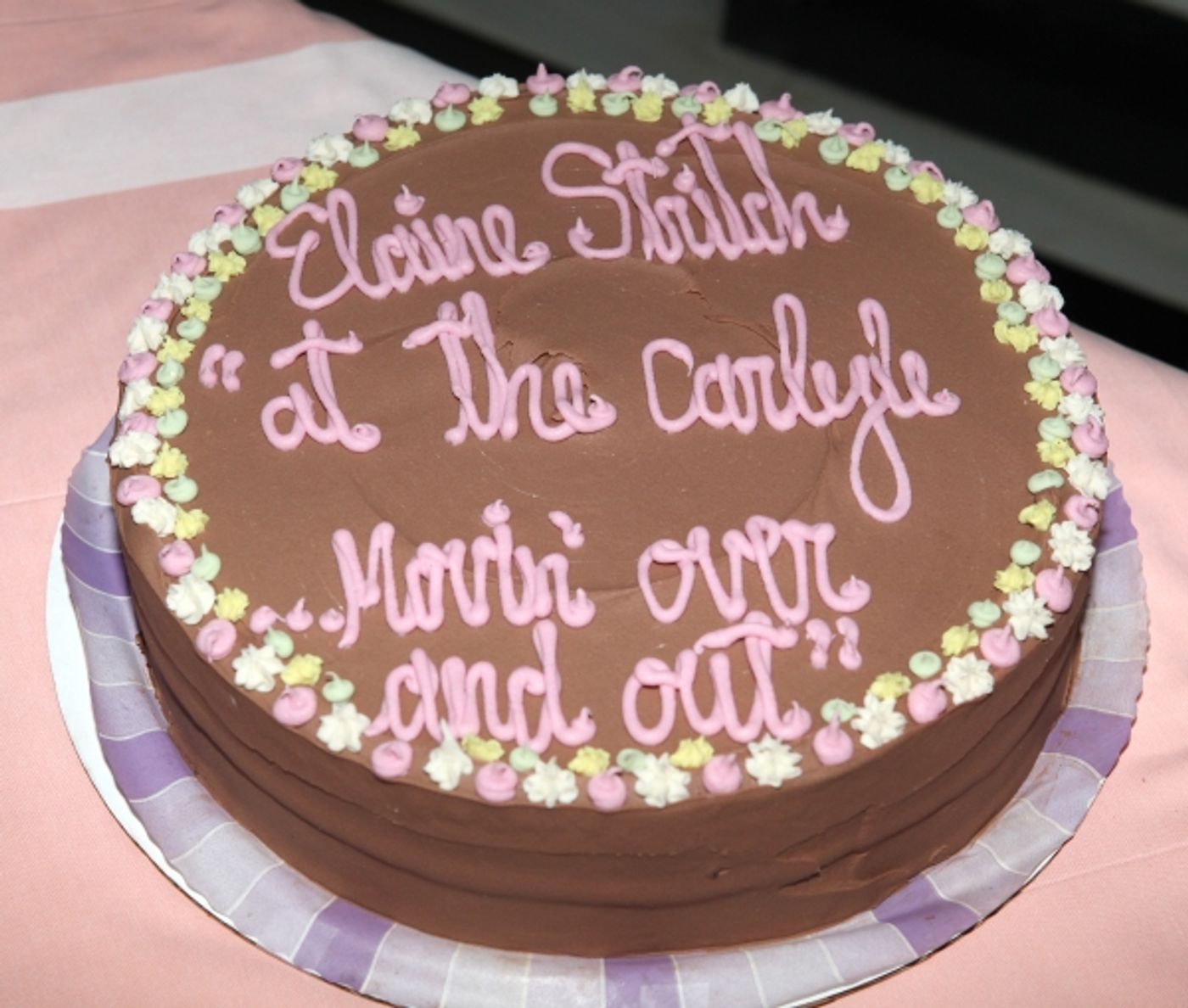 Photo Coverage: The Stars Come Out for Elaine Stritch's Farewell Cabaret - Movin' Over and Out Image
