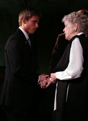 Hunter Ryan Herdlicka & Elaine Stritch Photo