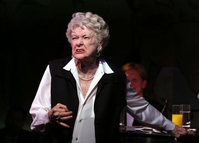 Elaine Stritch with Rob Bowman Photo