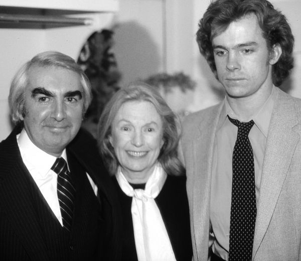 Milo O'Shea, Geraldine Fitzgerald and Michael O'Keefe Opening Night of 'MASS APPEAL'  Photo