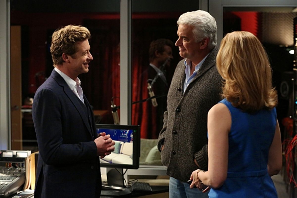 Simon Baker, John O'Hurley at 