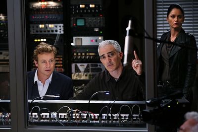 Simon Baker, Patrick Fischler, Robin Tunney Photo