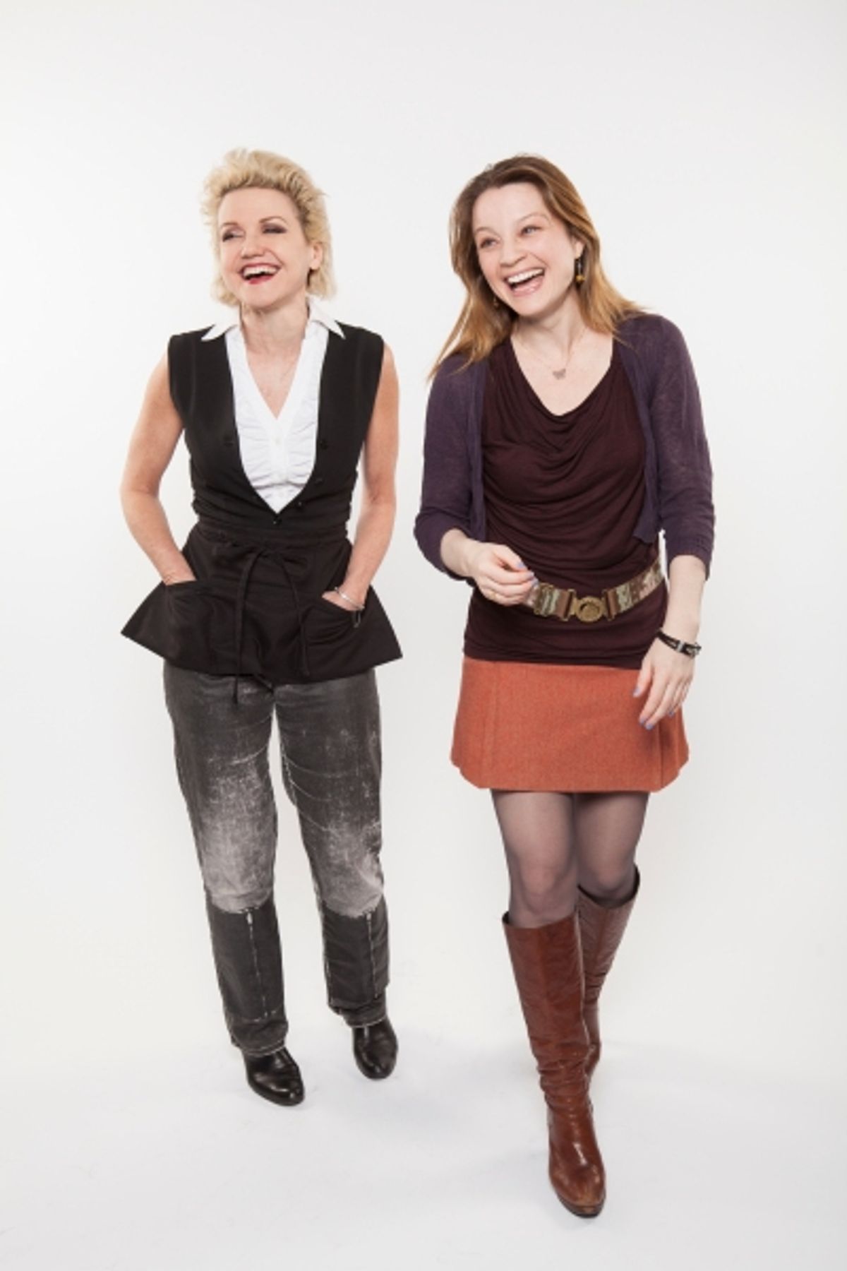 Alison Fraser and Margo White at 