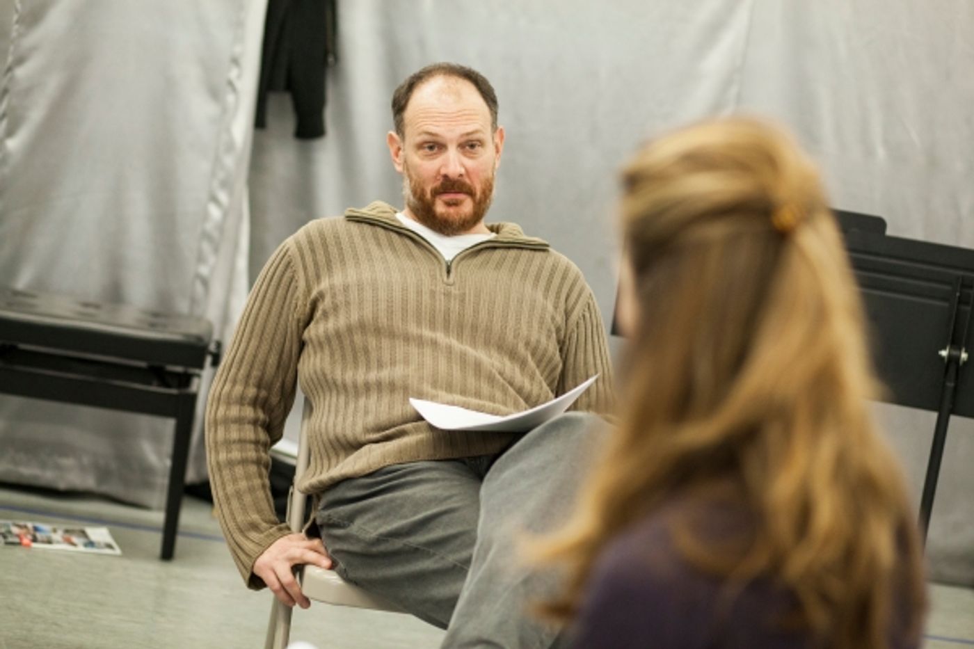 Photo Flash: In Rehearsal with the Cast of LOVE THERAPY  Image