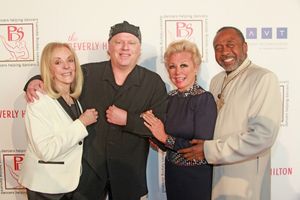 PDS Chairman of the Board Joni Berry, PDS Awardee Michael Rooney, PDS President Mitzi Gaynor and Gypsy Award honoree Ben Vereen. @ BroadwayWorld PDS Chairman of the Board Joni Berry, PDS Awardee Michael Rooney, PDS President Mitzi Photo