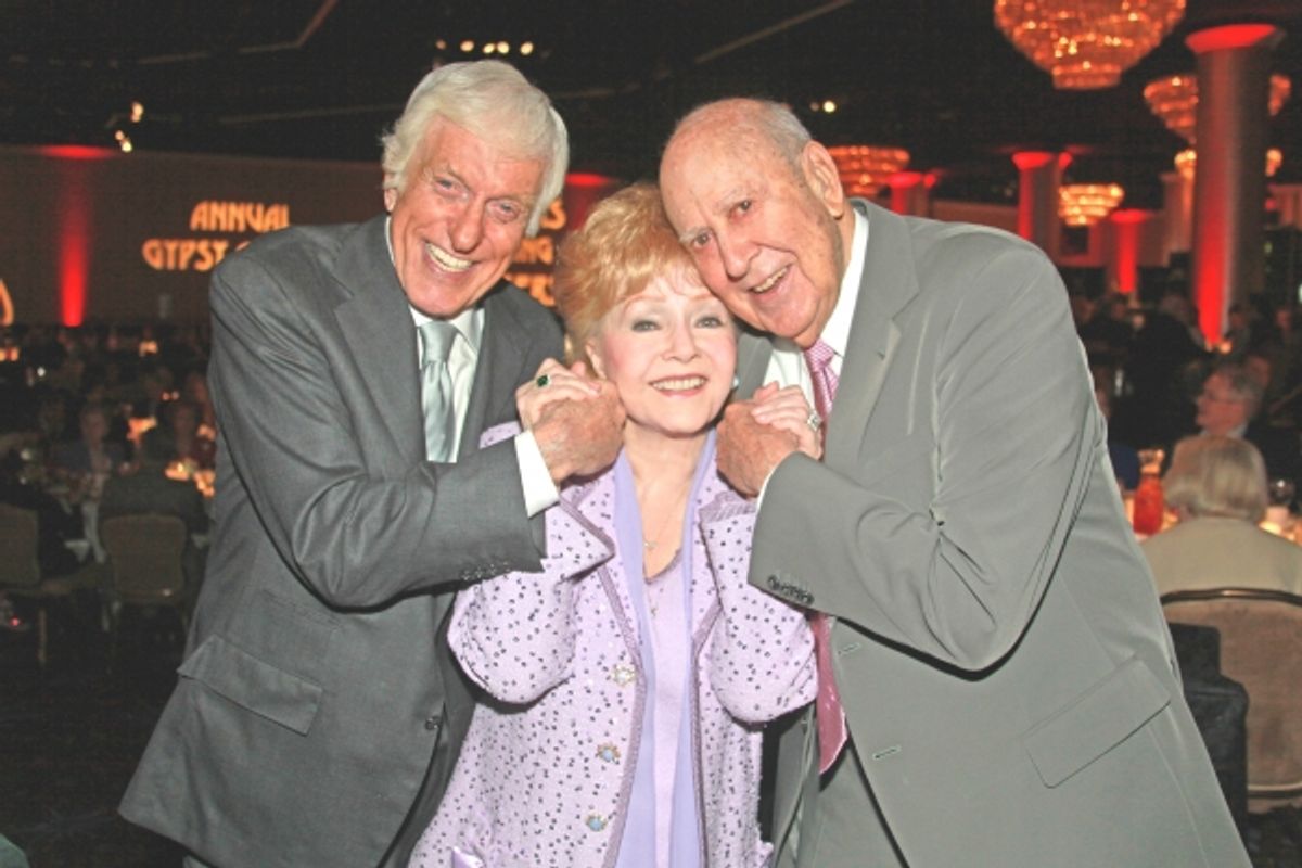 Dick Van Dyke, Debbie Reynolds and Carl Reiner at 
