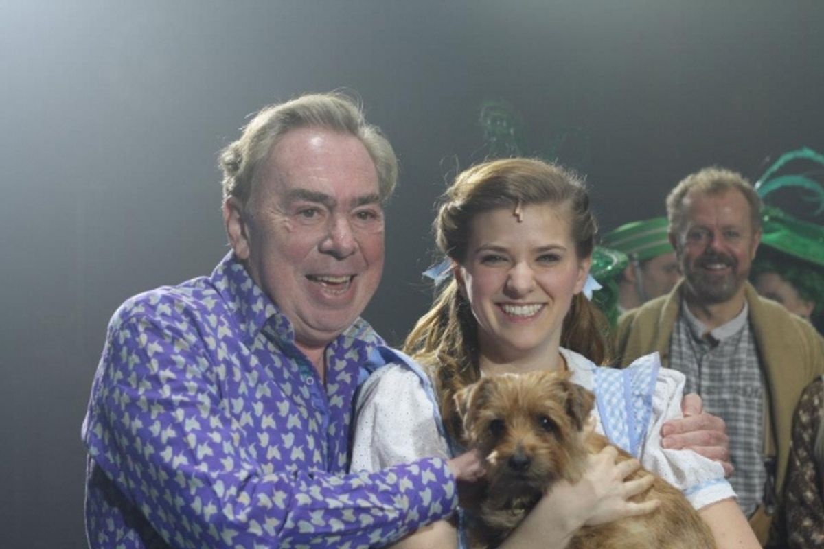 Lord Andrew Lloyd Webber and Danielle Wade at 