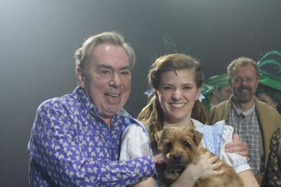 Lord Andrew Lloyd Webber and Danielle Wade Photo