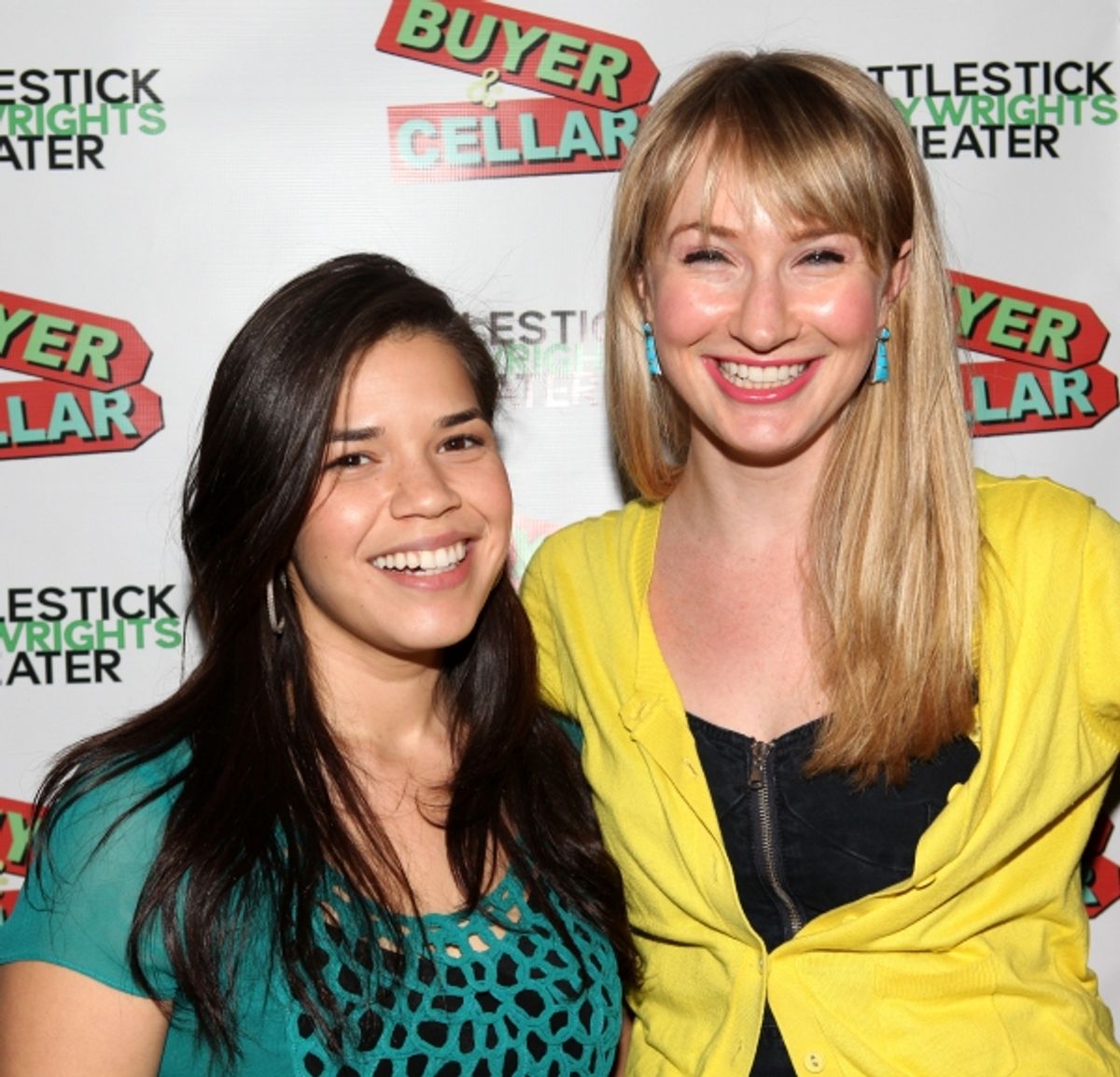 America Ferrera & Halley Feiffer at 