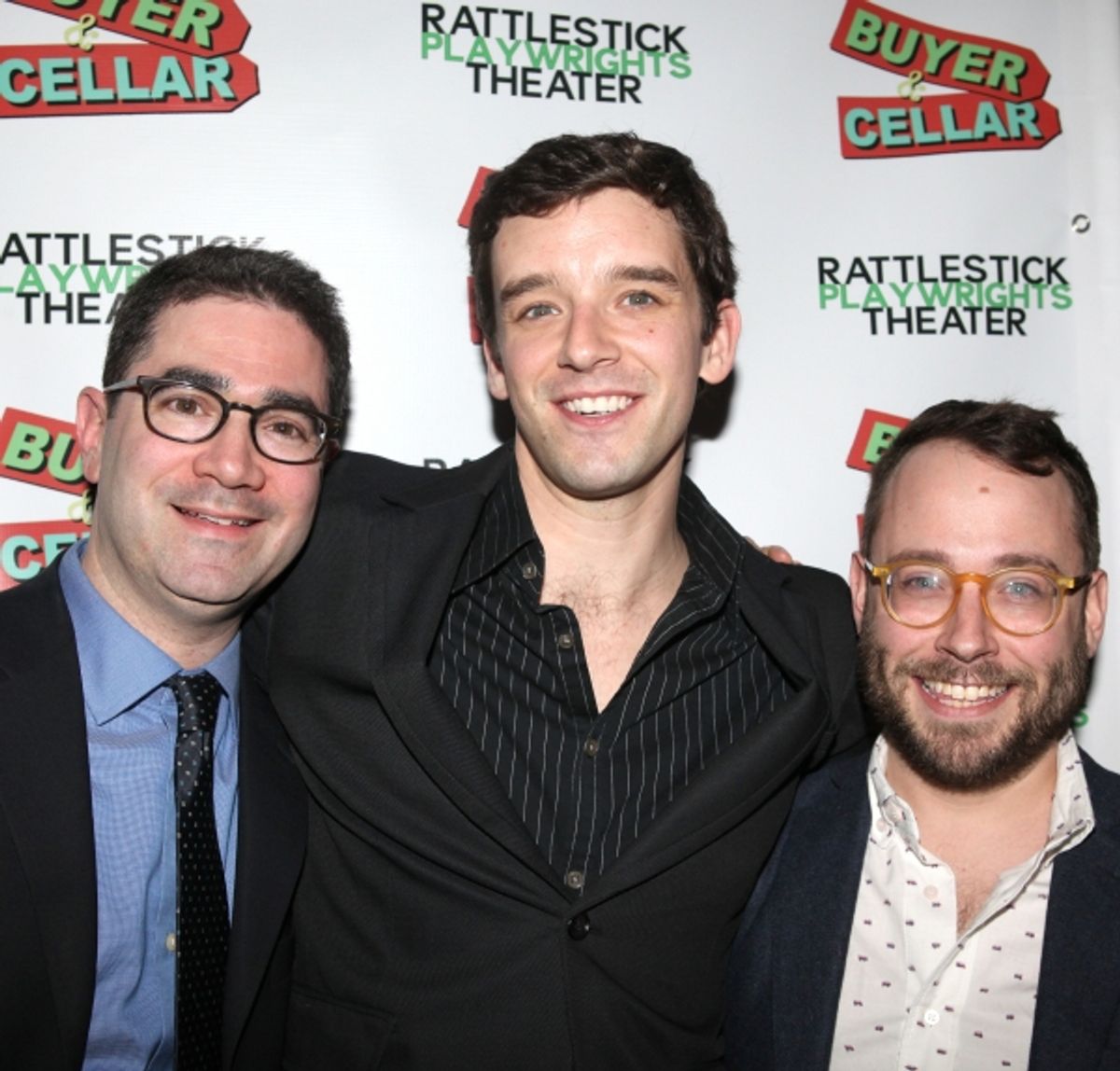 Jonathan Tolins, Michael Urie & Stephen Brackett  at 
