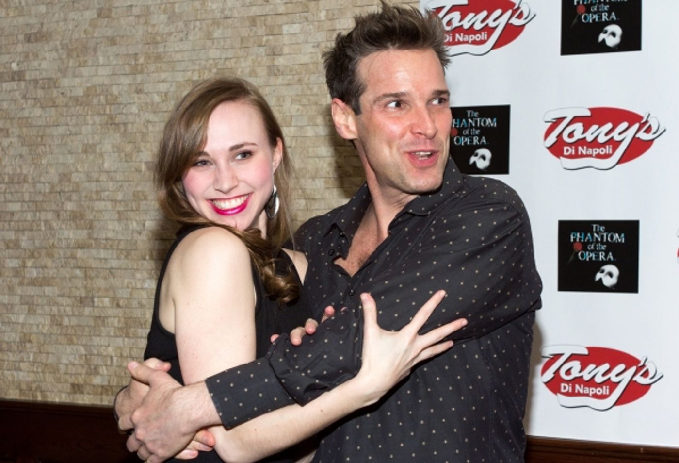 Photo Coverage: THE PHANTOM OF THE OPERA Cast Unveils Portrait at Tony's di Napoli  Image