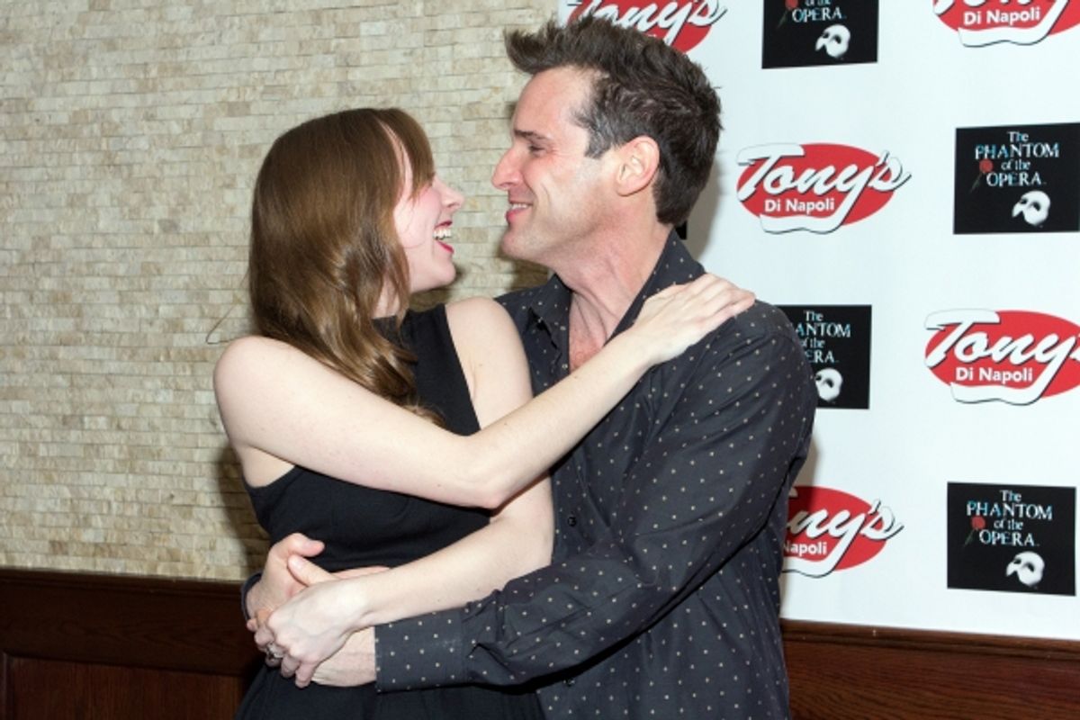 Samantha Hill, Hugh Panaro at 