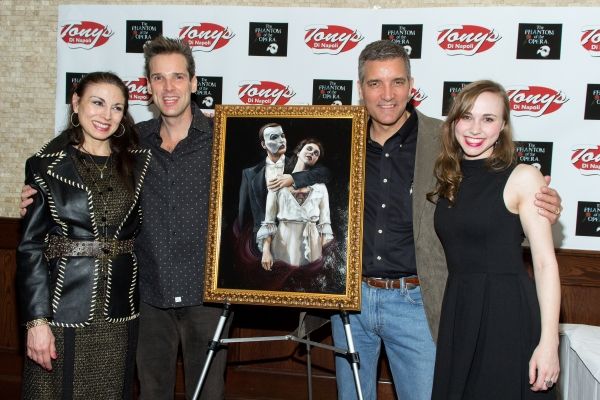Photos: THE PHANTOM OF THE OPERA Cast Unveils Portrait at Tony's di Napoli — photo 7 of 12