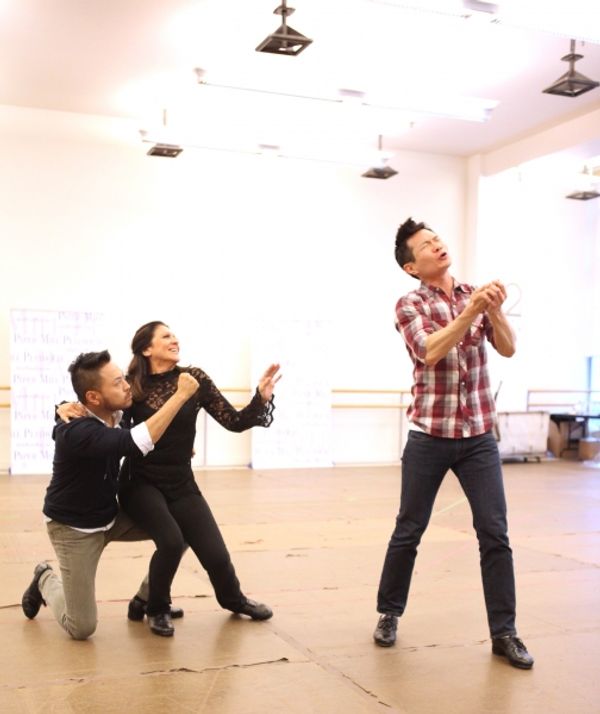 Billy Bustamante, Lenora Nemetz & James Seol Photo