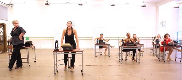 Jessica Sheridan & Laurie Veldheer with Cast Photo